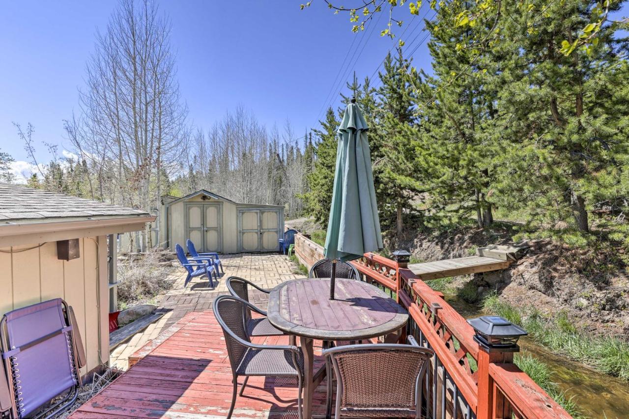 Grand Lake Home Fireplace, Deck And Mountain Views Buitenkant foto